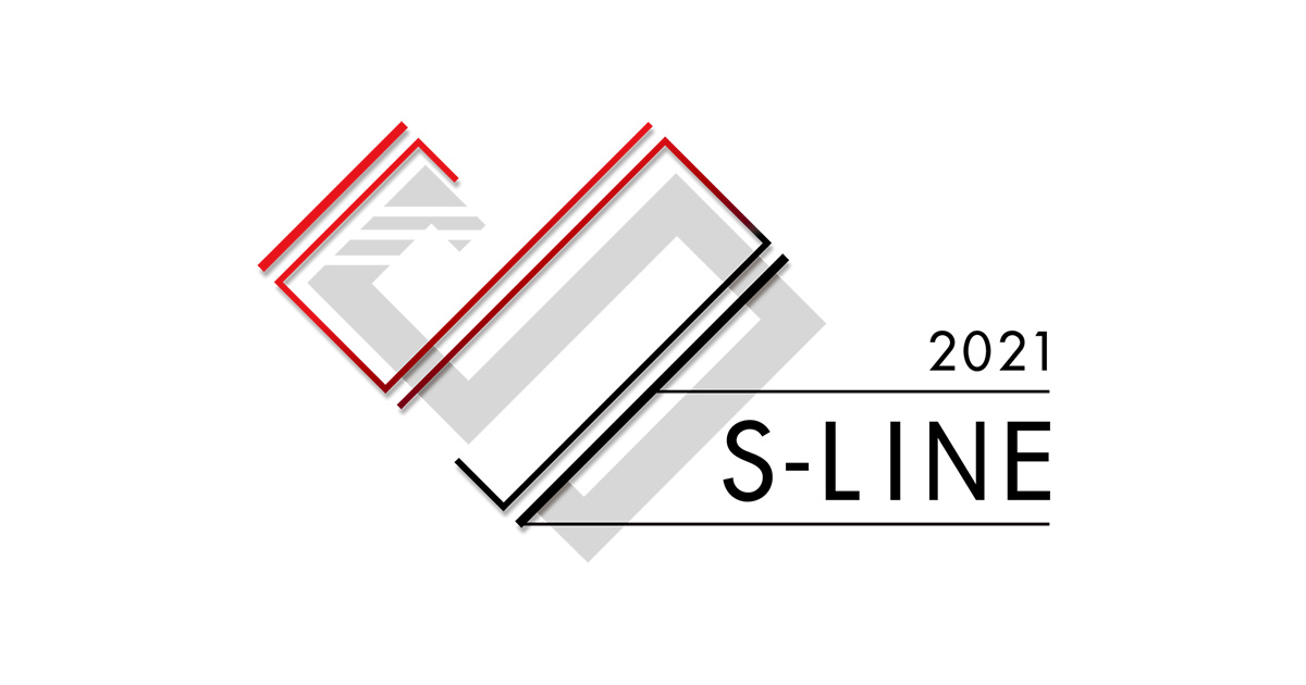 大阪ミナミのアミューズメントバーS-LINE(エスライン)のロゴ