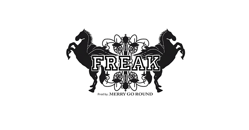 大阪ミナミホストクラブFREAK Prod by MERRY GO ROUND（フリークプロドバイメリーゴーランド）のロゴ