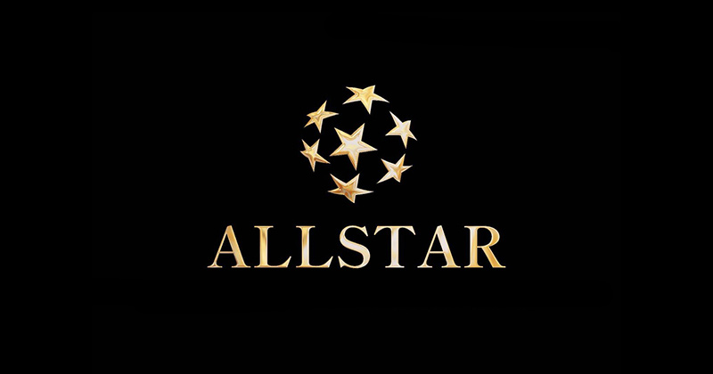 大阪ミナミホストクラブALLSTAR本店(オールスターホンテン)のロゴ